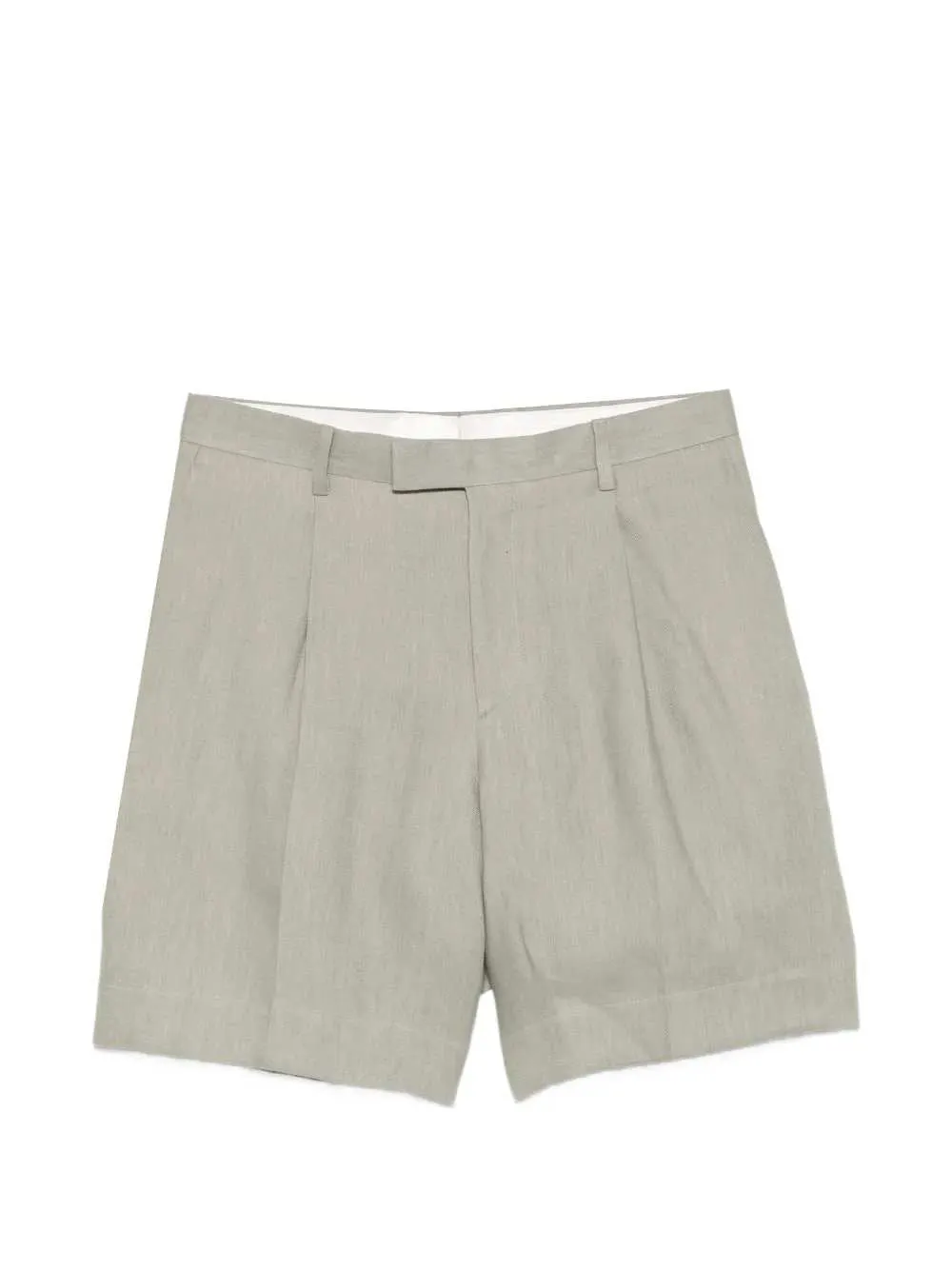 Paaramis Pleated Button-Up Shorts sold by Wanan Luxury