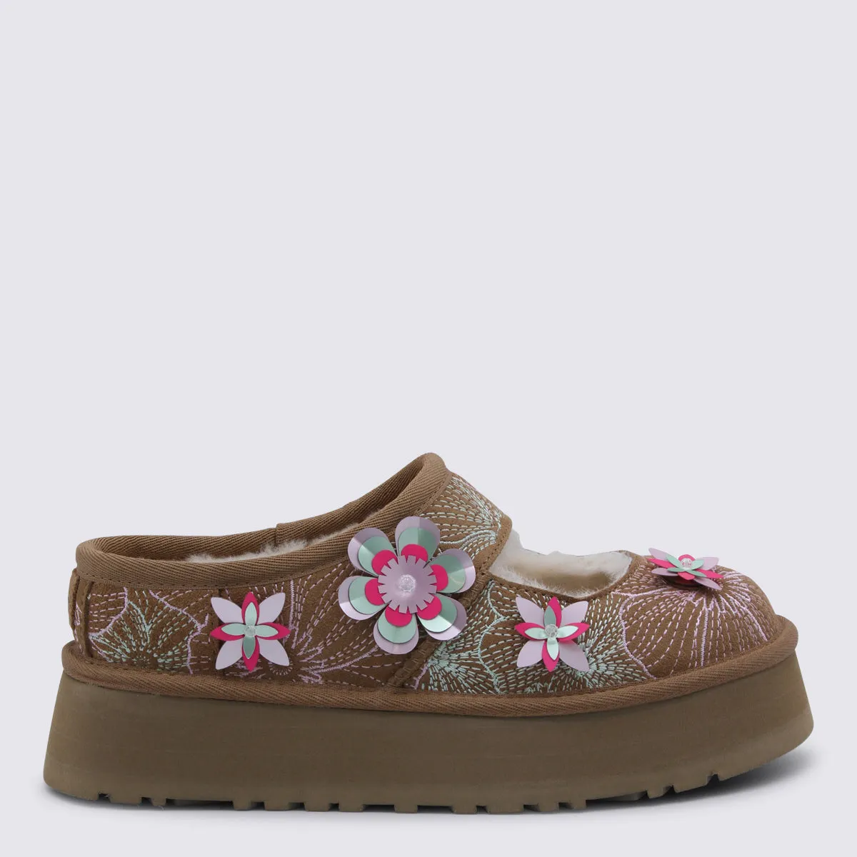 Flat Shoes Chestnut sold by Wanan Luxury