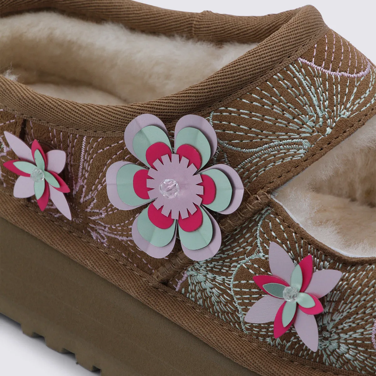 Flat Shoes Chestnut sold by Wanan Luxury product image thumbnail 4