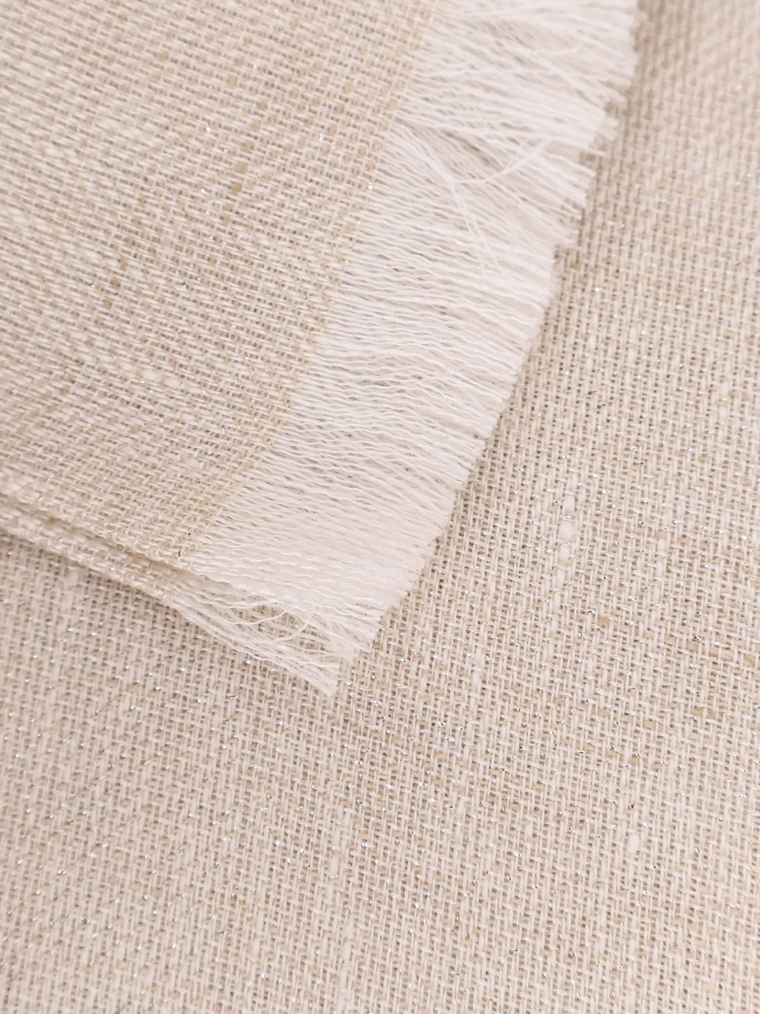 Sparkling Linen Scarf sold by Wanan Luxury product image thumbnail 2
