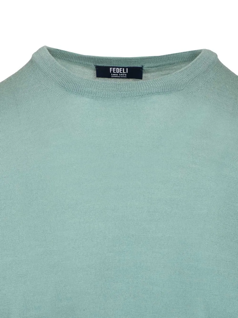 Long-Sleeved Sweater Knitwear Light Blue sold by Wanan Luxury product image thumbnail 4
