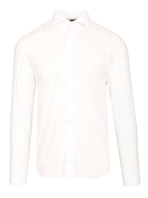 Long-Sleeved Shirt Shirts White sold by Wanan Luxury