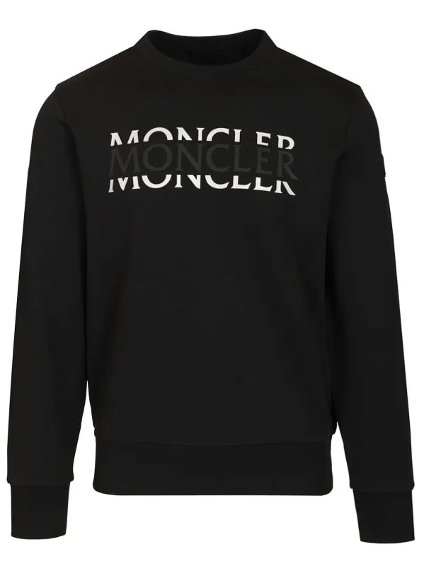 Moncler Sweatshirt Sweatshirts Black made by Moncler