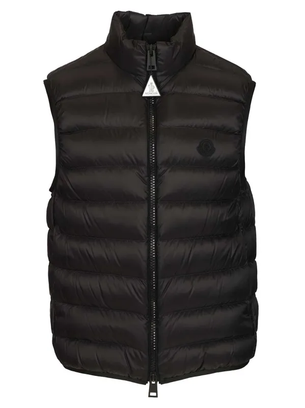 Deneb Down Padded Vest Coats Black sold by Wanan Luxury