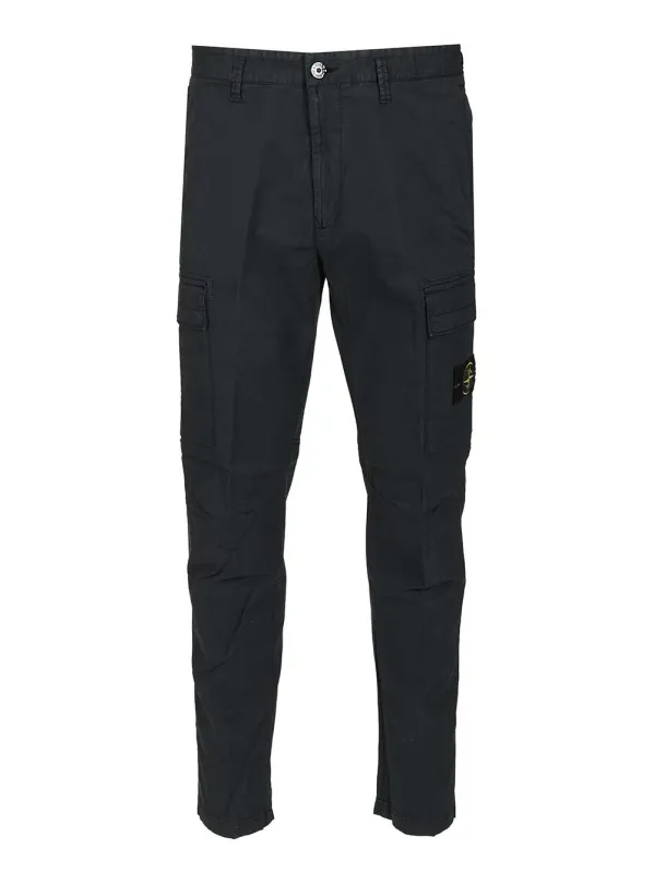 Cargo Trousers Blue sold by Wanan Luxury