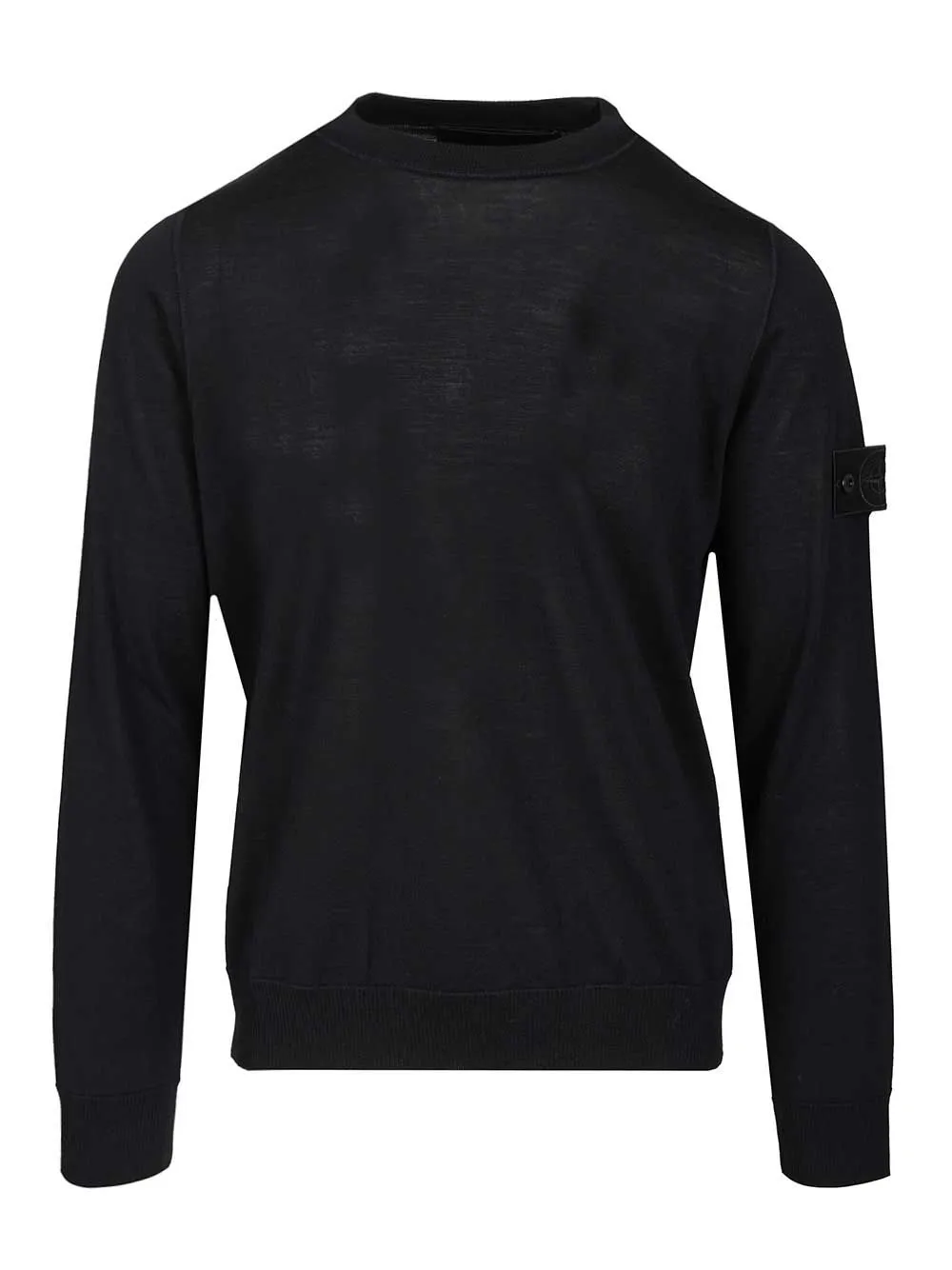 Crew Neck Sweater Knitwear Blue sold by Wanan Luxury