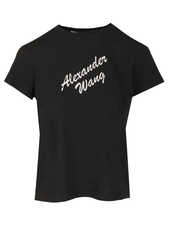 Hotfix Logo T-Shirt Black sold by Wanan Luxury