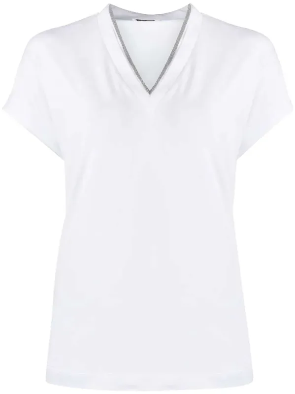 V-Neck T-Shirt sold by Wanan Luxury