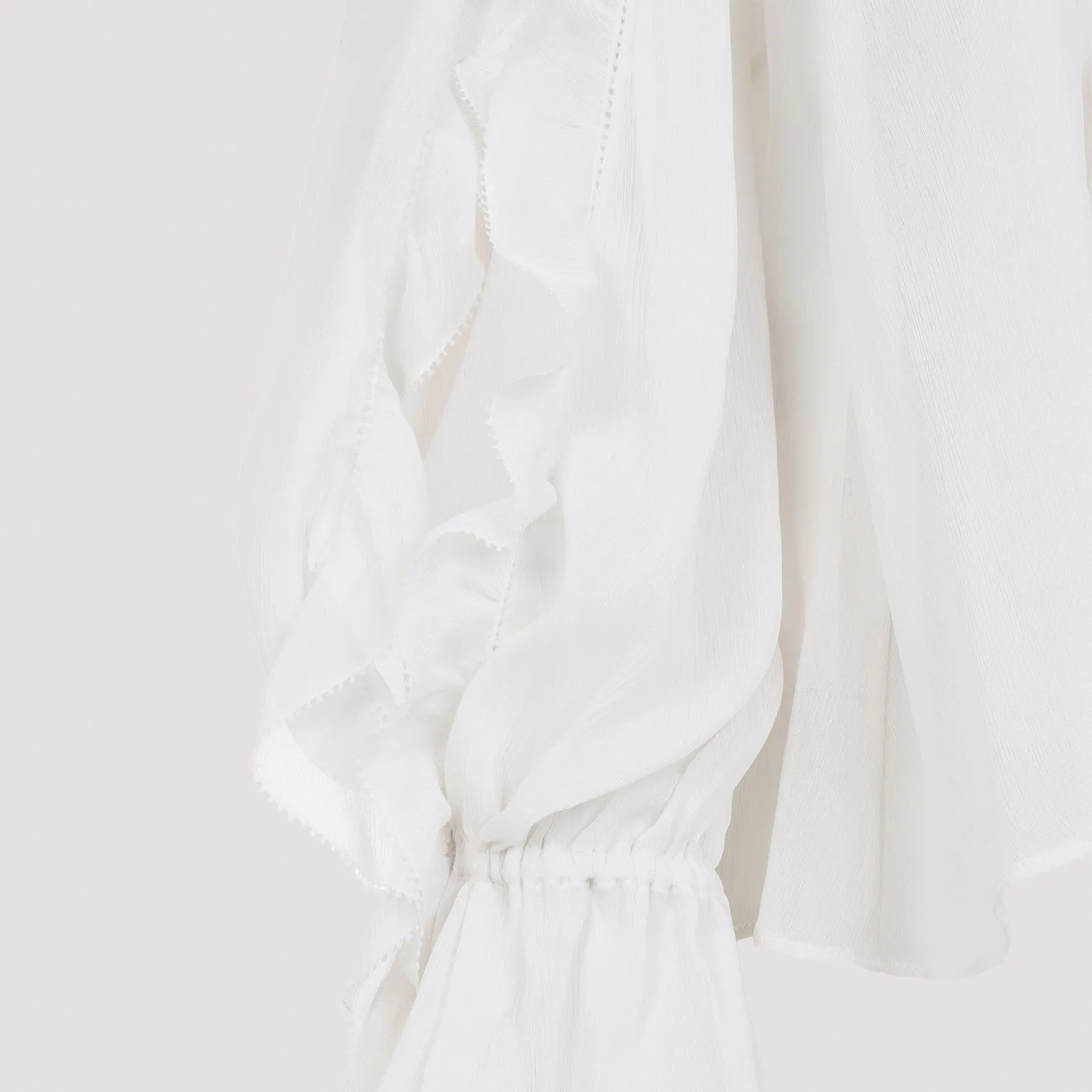 Blouse White sold by Wanan Luxury product image thumbnail 5