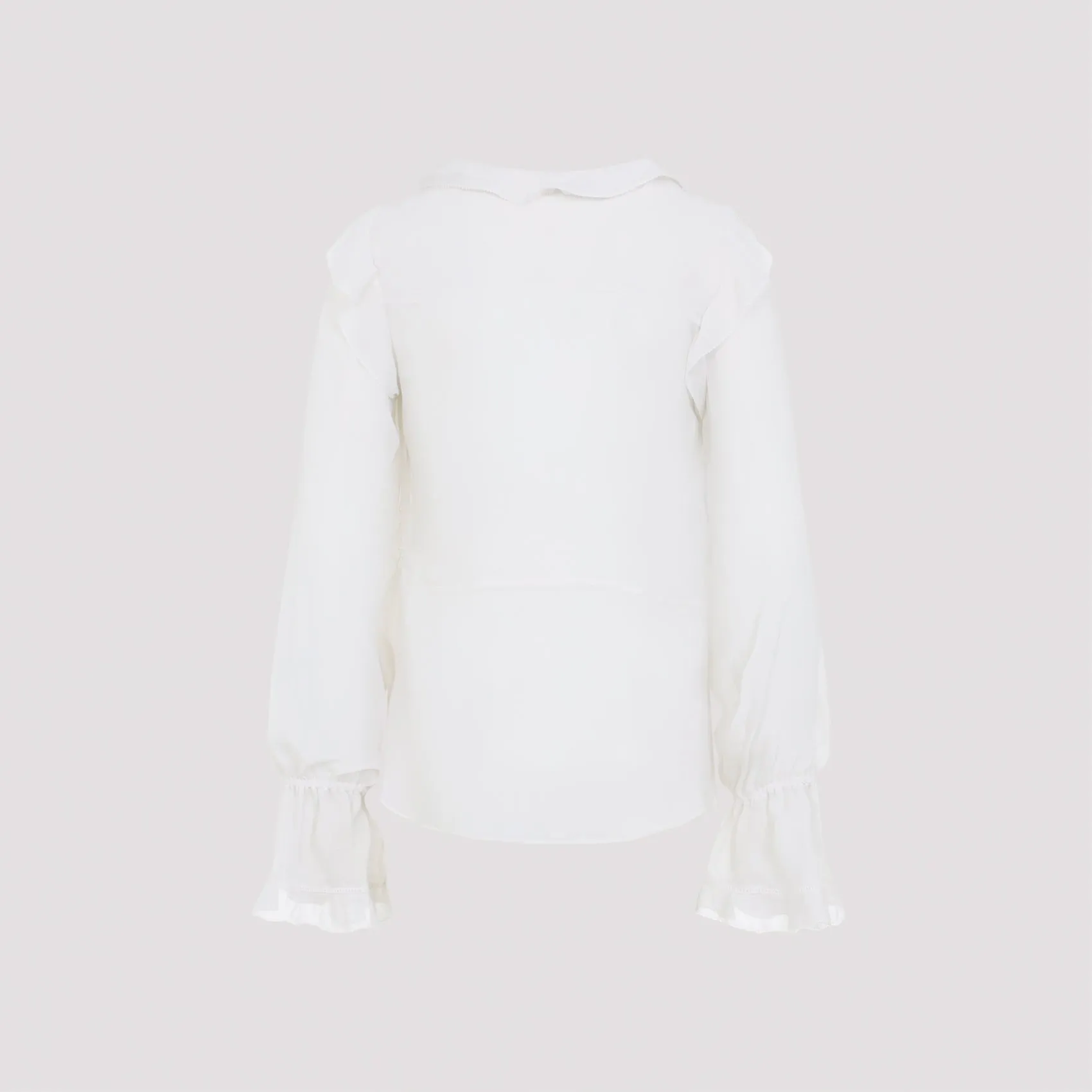 Blouse White sold by Wanan Luxury product image thumbnail 3