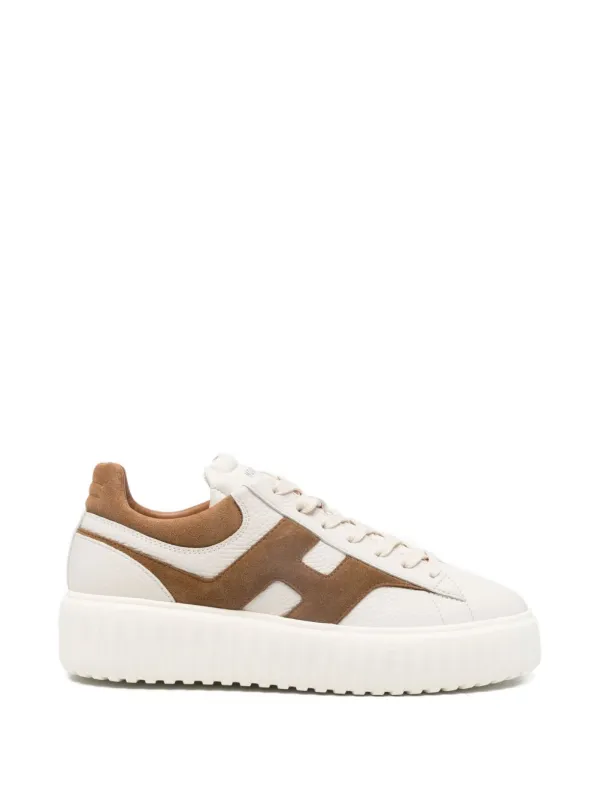 H-Stripes Leather Sneakers sold by Wanan Luxury