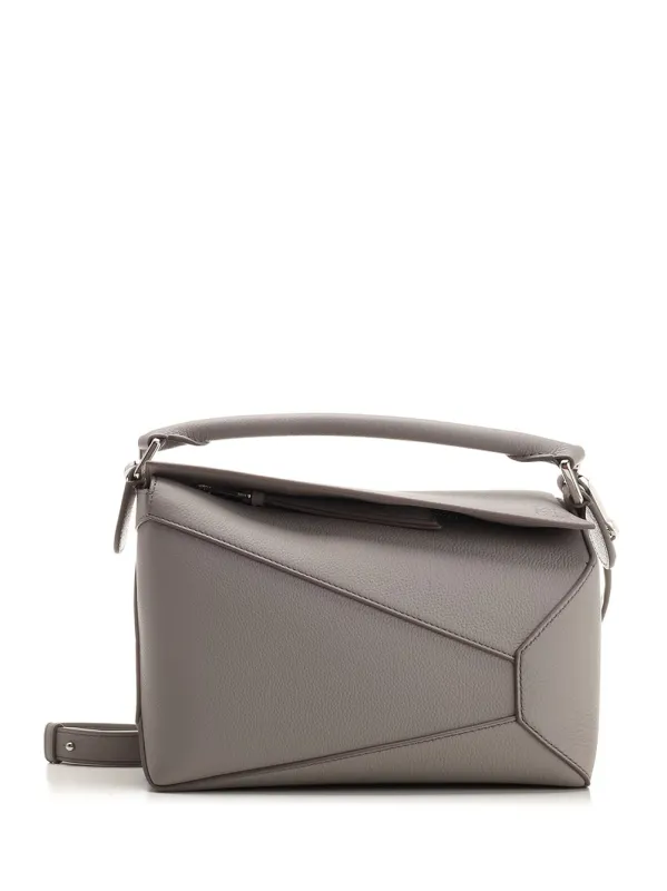 Puzzle Handbags Grey sold by Wanan Luxury