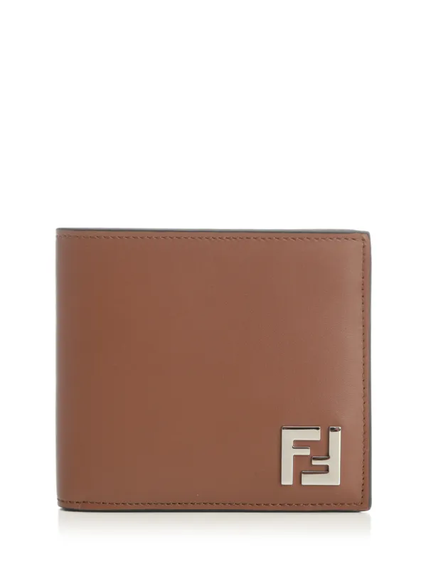 Squared Ff Wallets Brown sold by Wanan Luxury