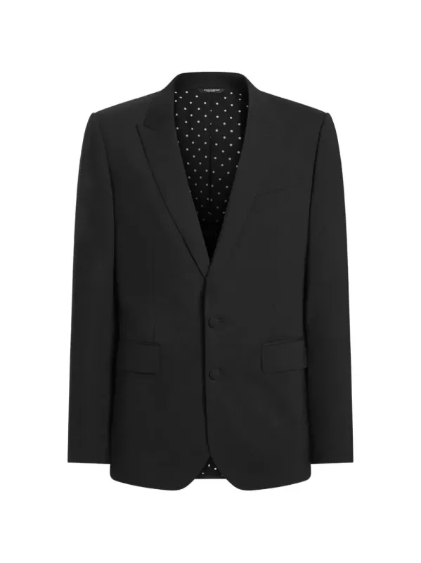 New Martini Single-Breasted Canvas Jacket made by Dolce & Gabanna