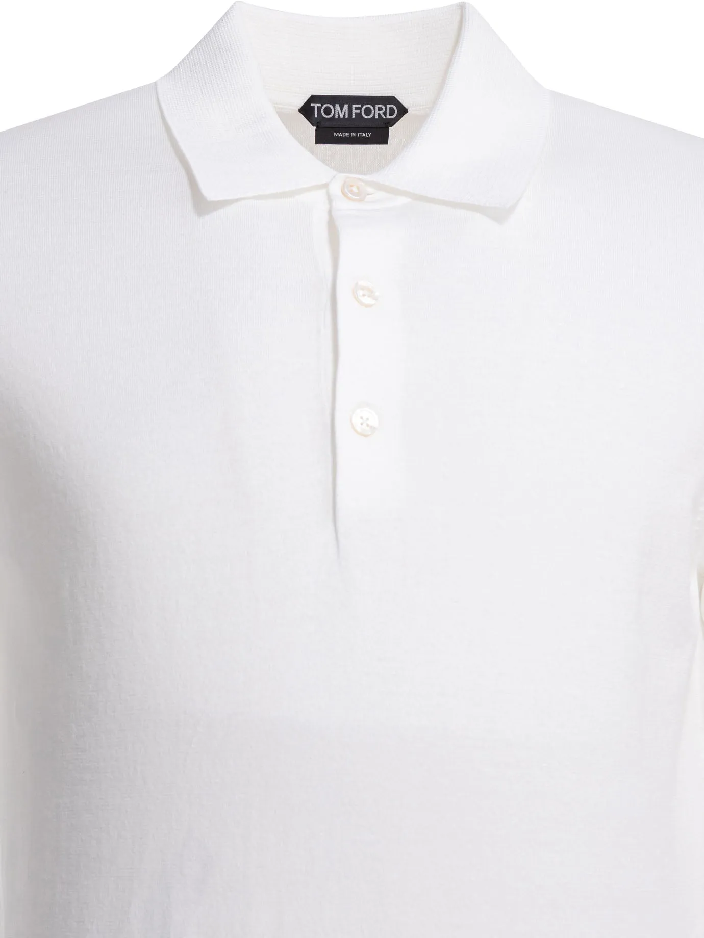 Cotton Knit Polo Shirt Polo Shirts White sold by Wanan Luxury product image thumbnail 3