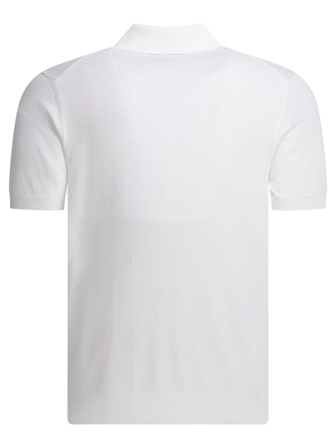 Cotton Knit Polo Shirt Polo Shirts White sold by Wanan Luxury product image thumbnail 2