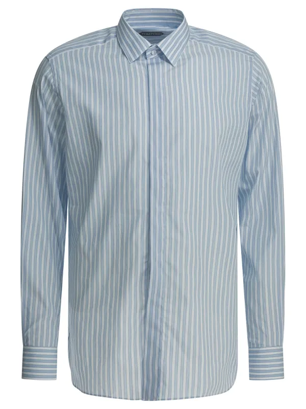 Shirts Light Blue sold by Wanan Luxury