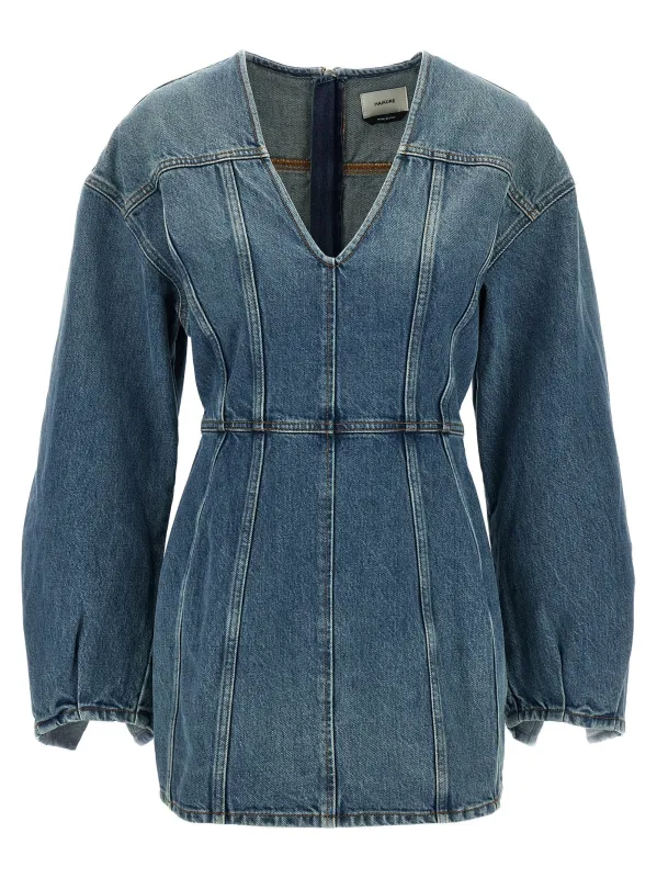 Denim Dress Dresses Light Blue sold by Wanan Luxury