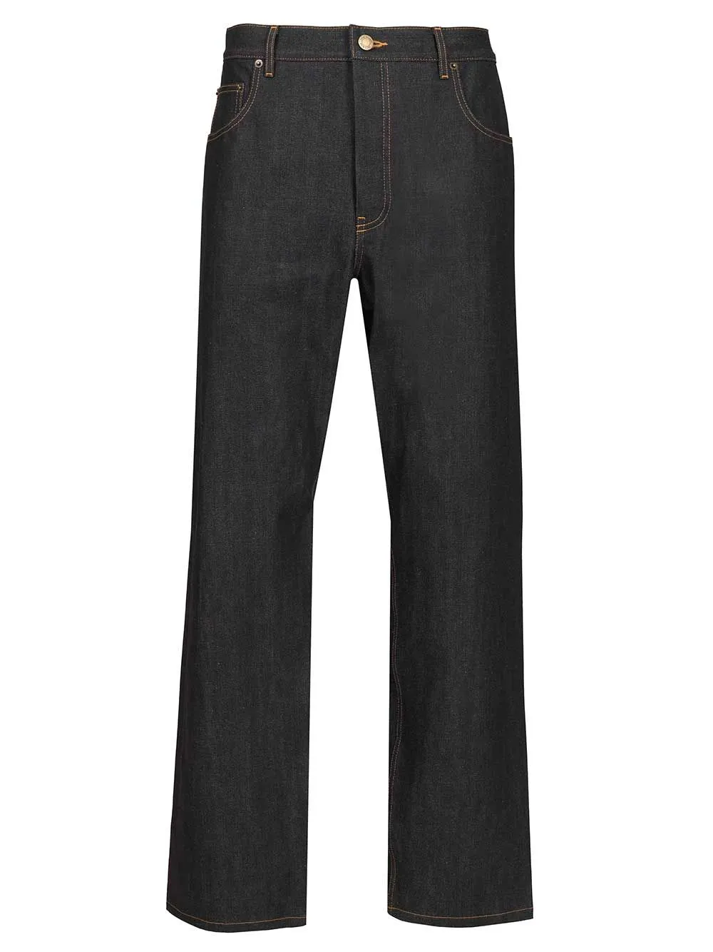 Denim 5 Pockets Trouser In Japanese Selvedge Denim Jeans Blue sold by Wanan Luxury