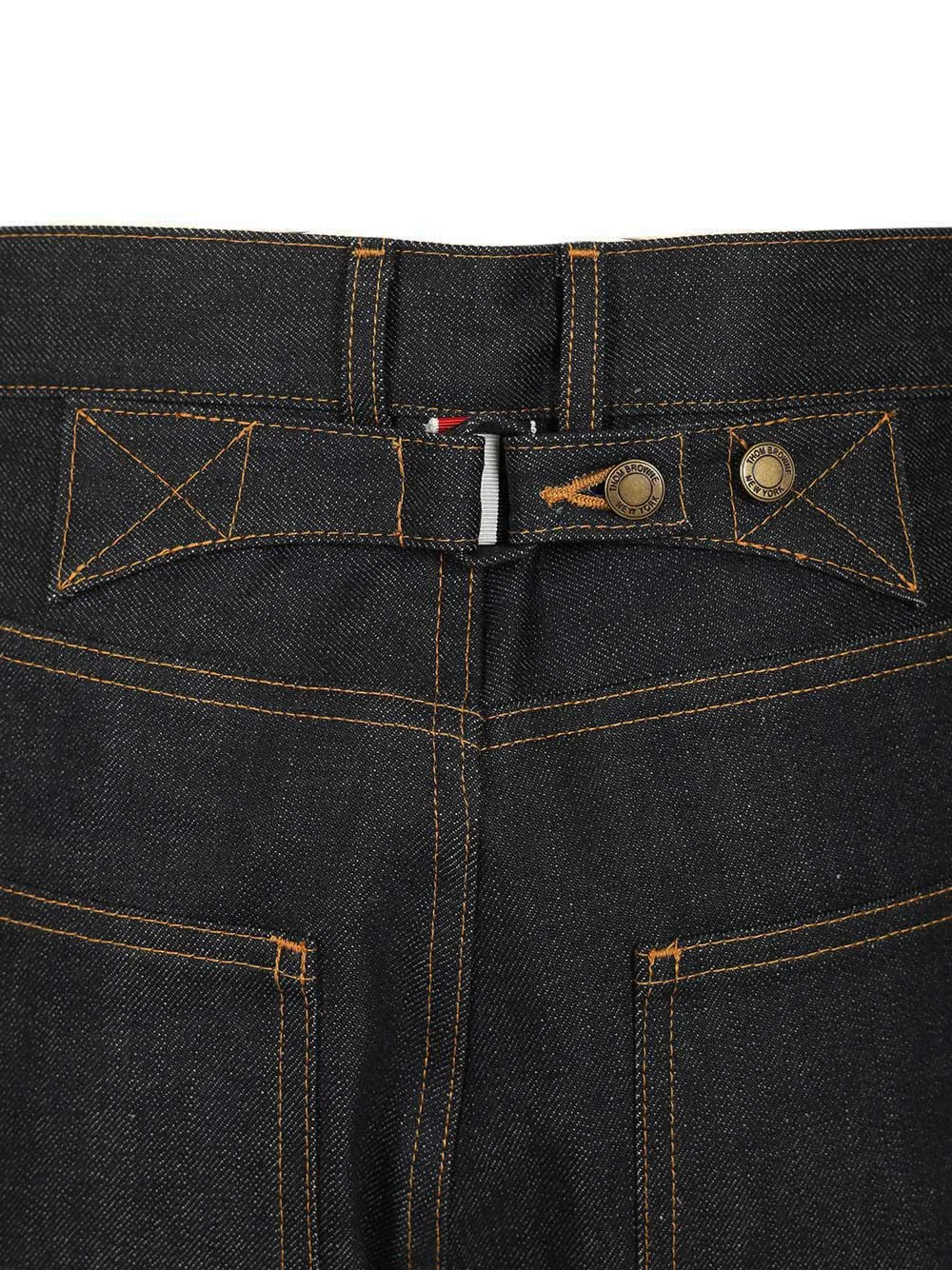 Denim 5 Pockets Trouser In Japanese Selvedge Denim Jeans Blue sold by Wanan Luxury product image thumbnail 5