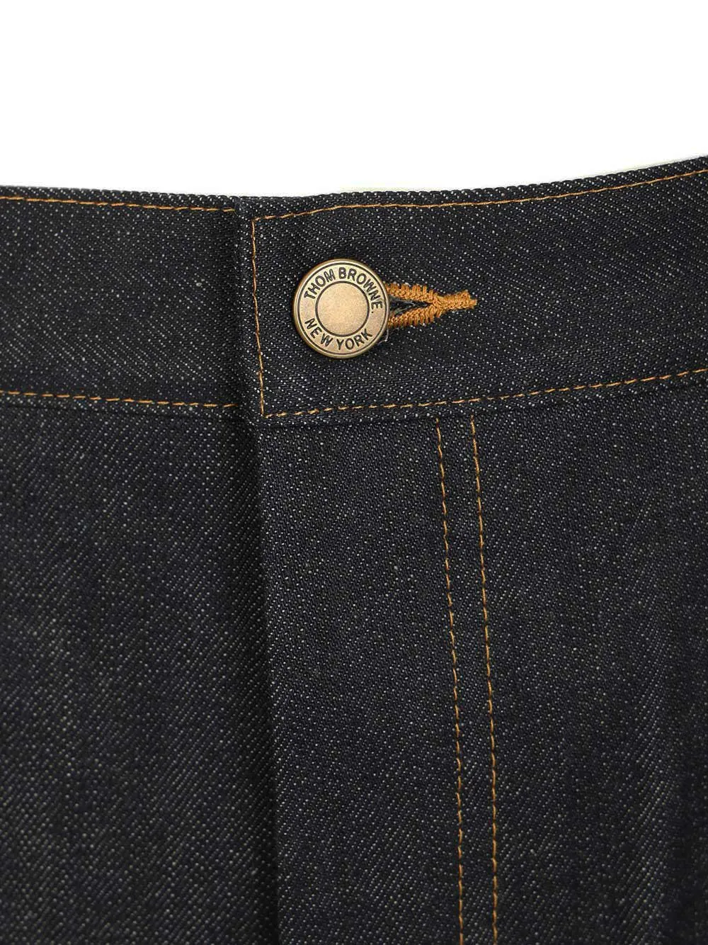 Denim 5 Pockets Trouser In Japanese Selvedge Denim Jeans Blue sold by Wanan Luxury product image thumbnail 4
