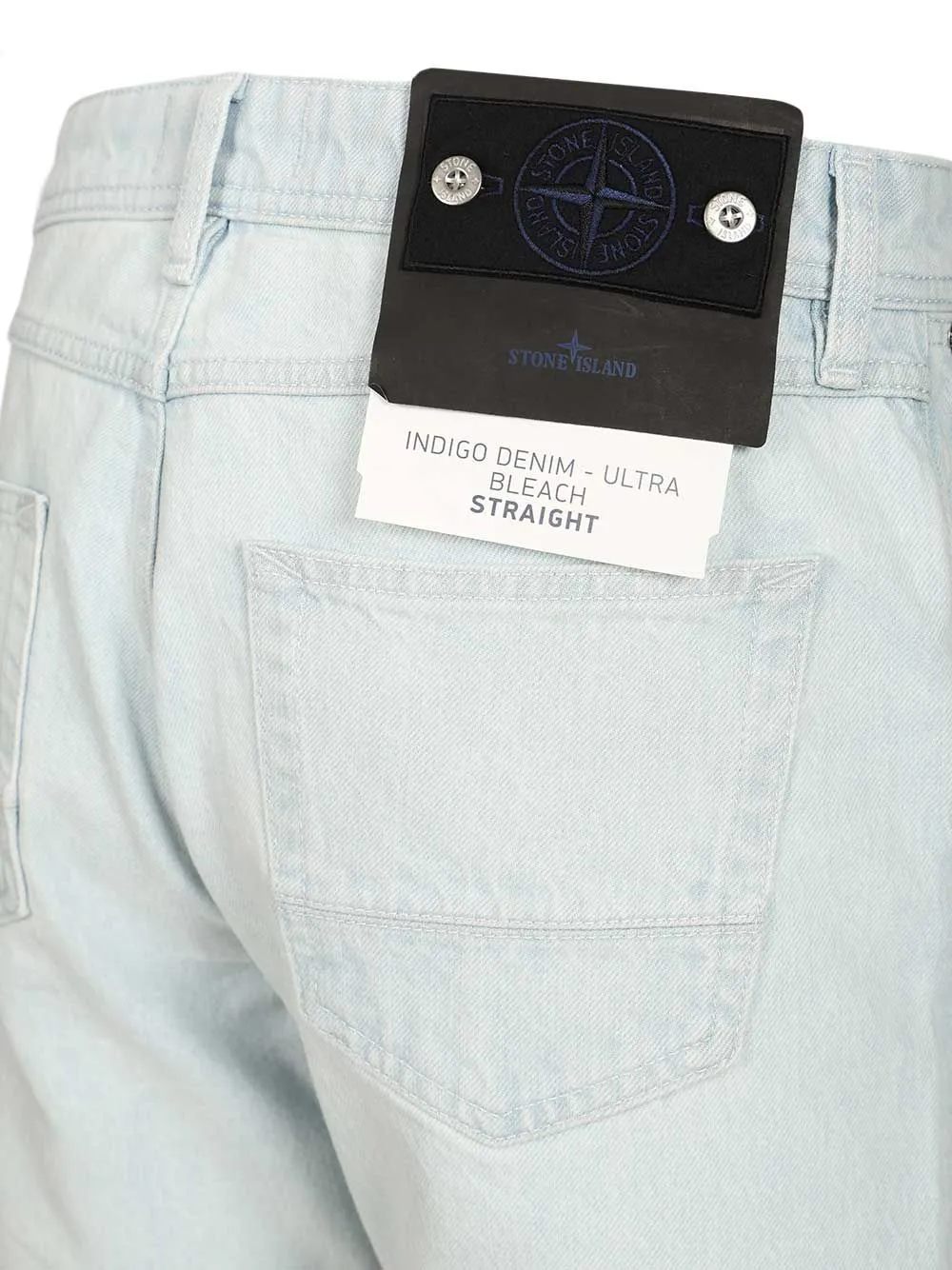 Ultra Bleached Jeans Light Blue sold by Wanan Luxury product image thumbnail 5