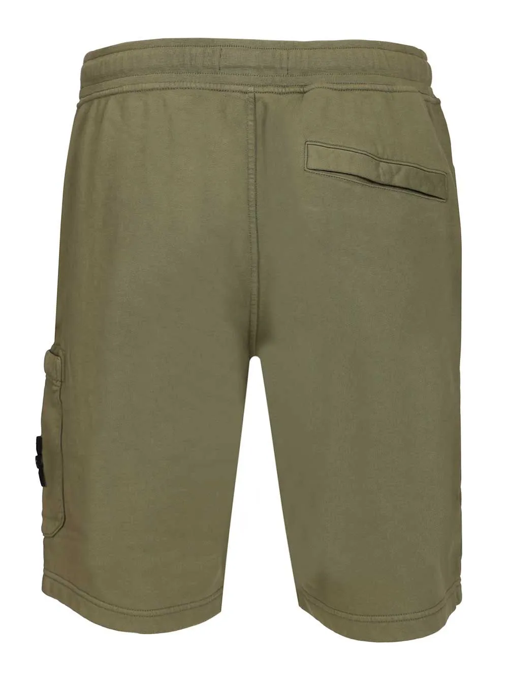 Organic Cotton Fleece Bermuda Shorts Trousers Green sold by Wanan Luxury product image thumbnail 2