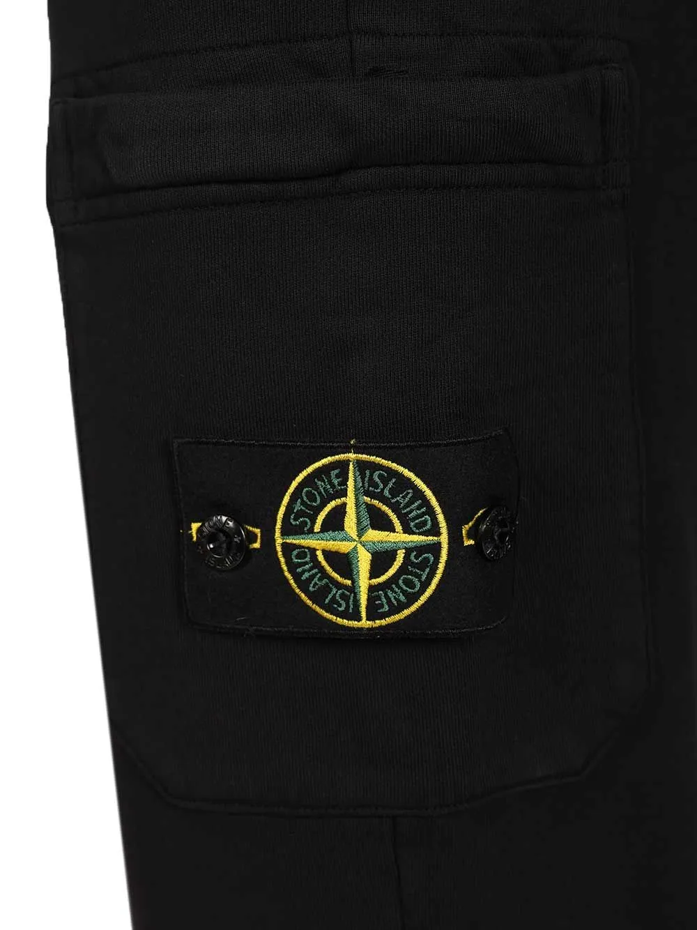 Shorts Water Reactive Faded Camo Shiny Nylon, Garment Dyed Trousers Black sold by Wanan Luxury product image thumbnail 4