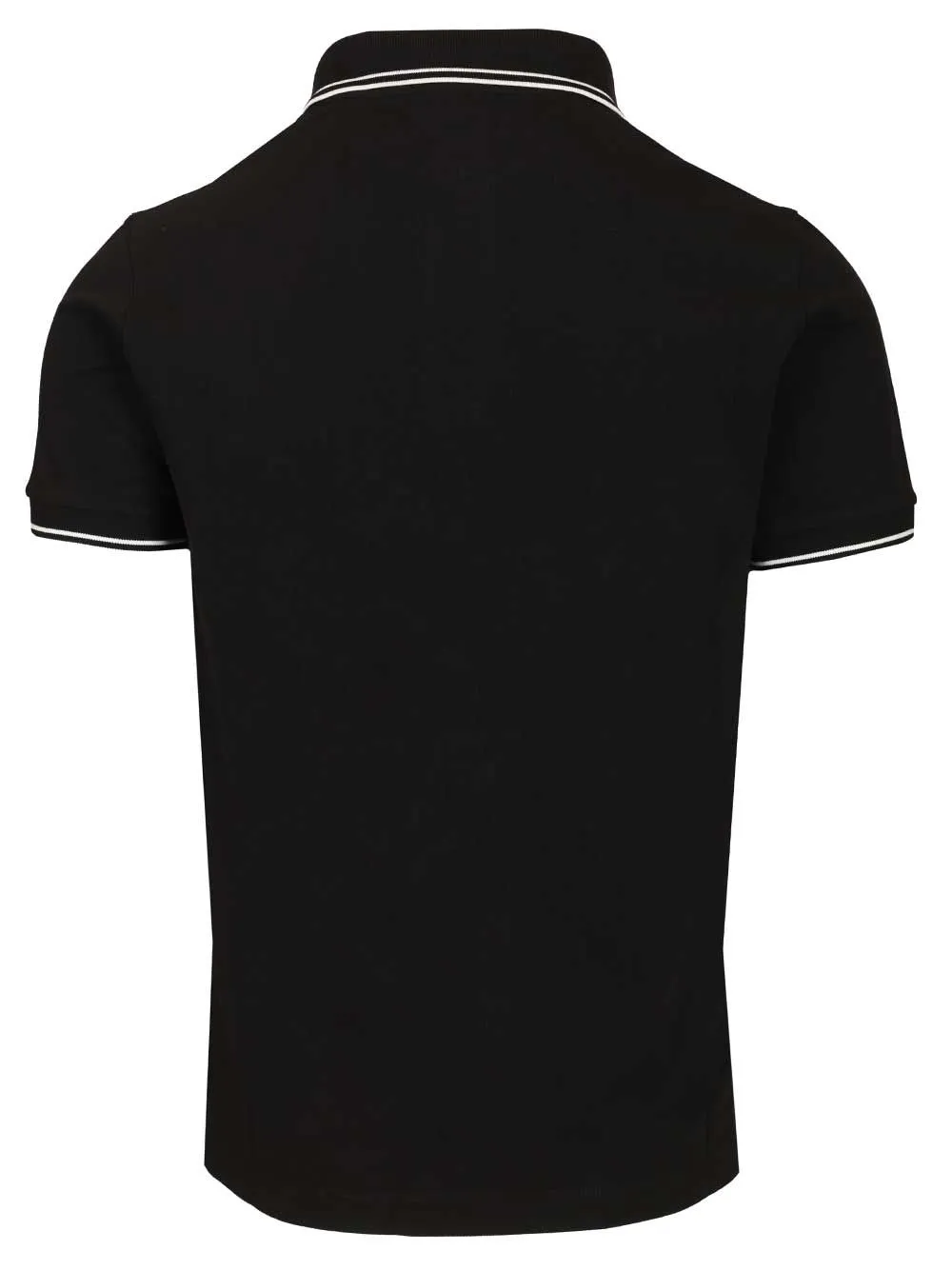 Organic Cotton Polo Shirt Black sold by Wanan Luxury product image thumbnail 2