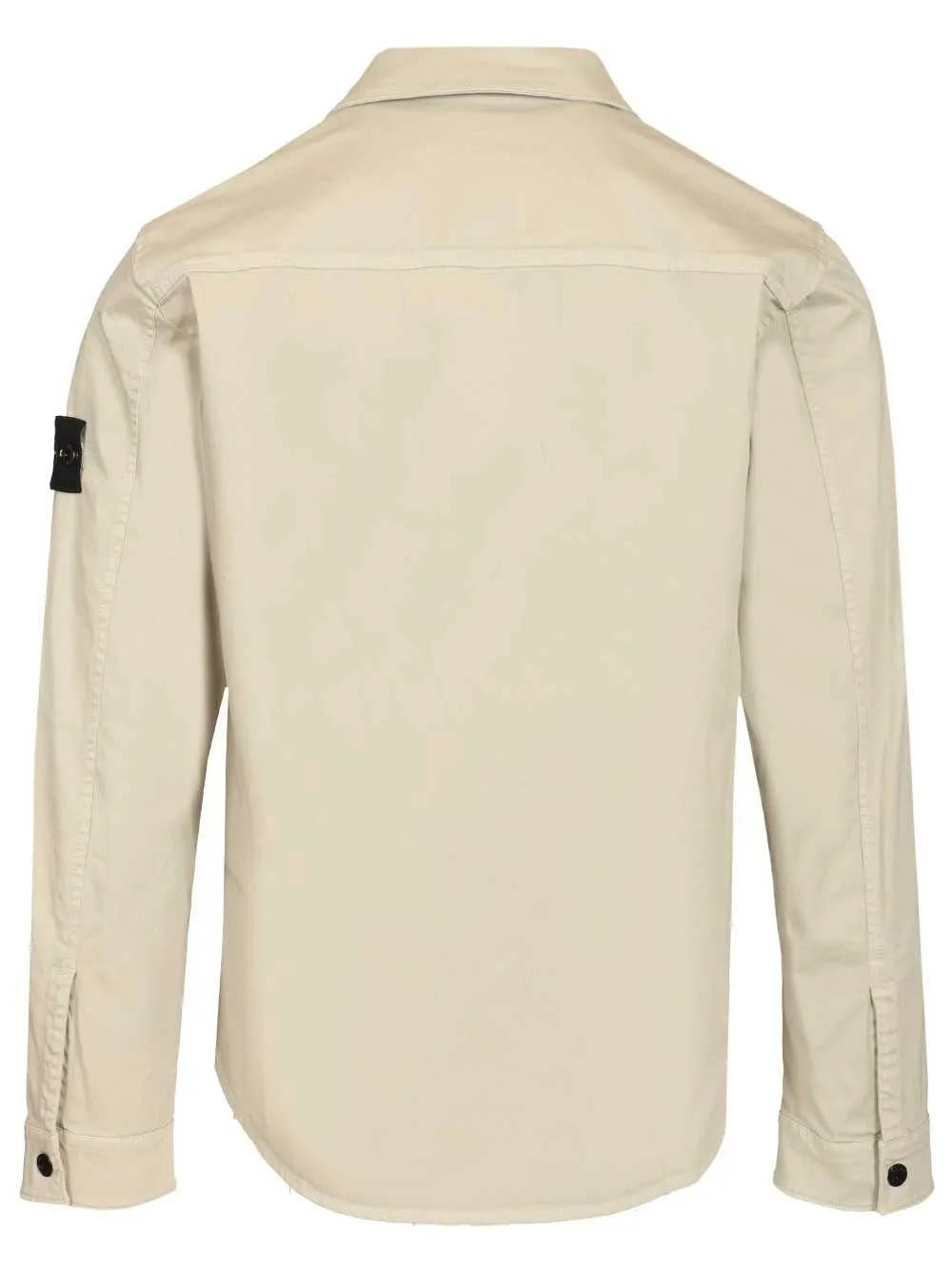 Stretch Organic Cotton Satin, Garment Dyed Shirts Grey sold by Wanan Luxury product image thumbnail 2