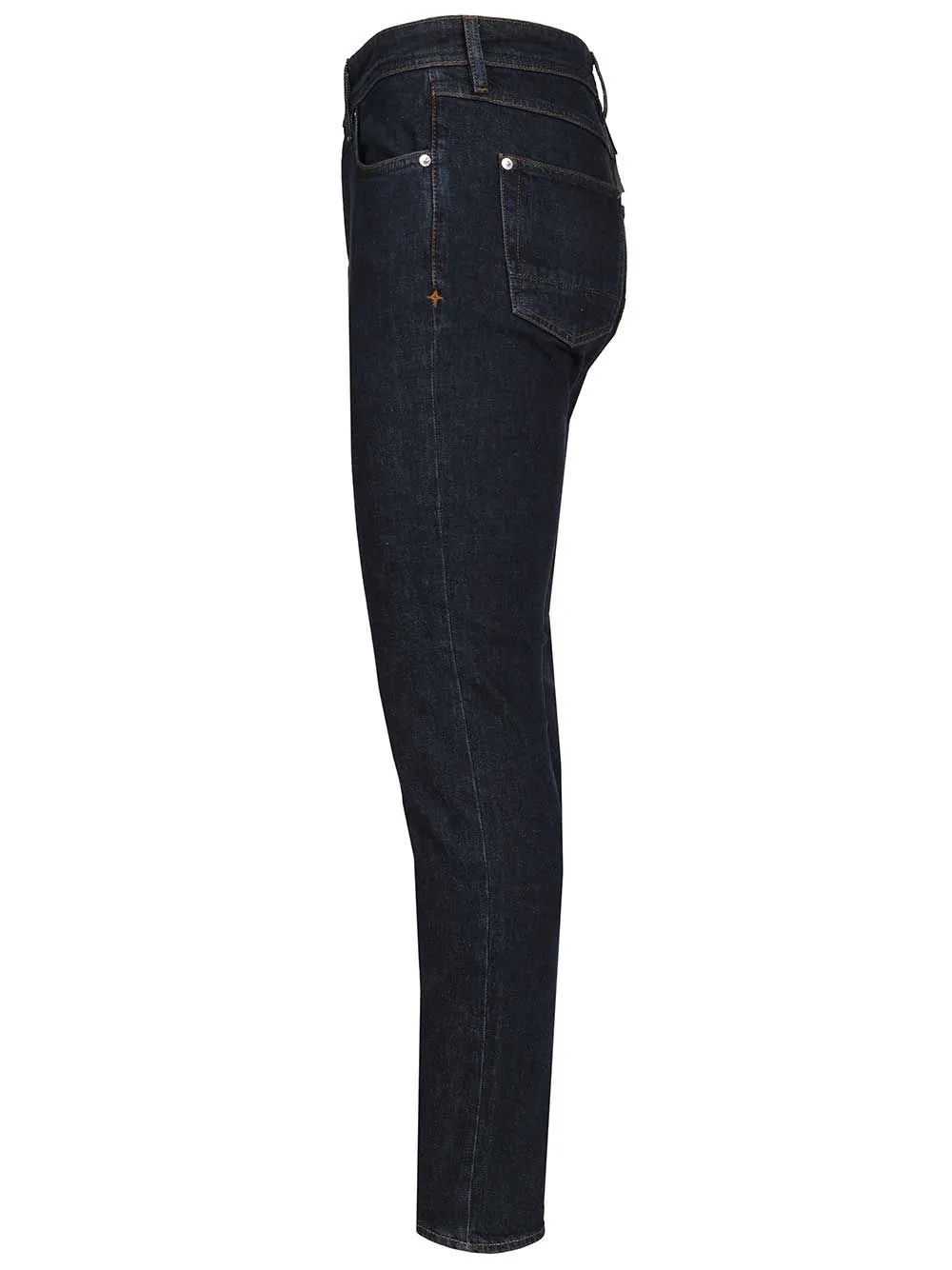 Trousers Stretch Indigo Denim - Rinsed Blue Rinse Jeans Blue sold by Wanan Luxury product image thumbnail 3