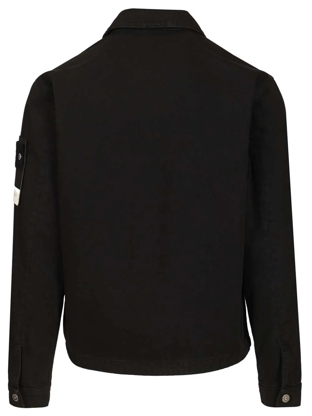 Biker Jacket Light Bull Denim-Tc, Garment Dyed Black Jackets Black sold by Wanan Luxury product image thumbnail 2