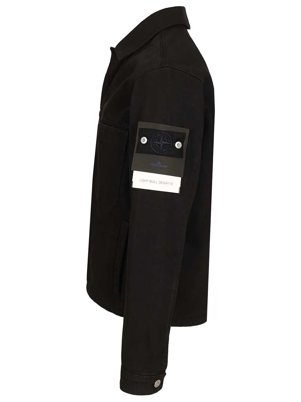 Biker Jacket Light Bull Denim-Tc, Garment Dyed Black Jackets Black sold by Wanan Luxury product image thumbnail 3