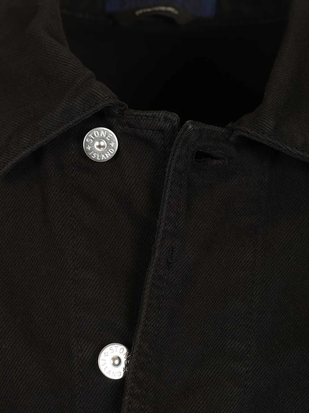 Biker Jacket Light Bull Denim-Tc, Garment Dyed Black Jackets Black sold by Wanan Luxury product image thumbnail 4