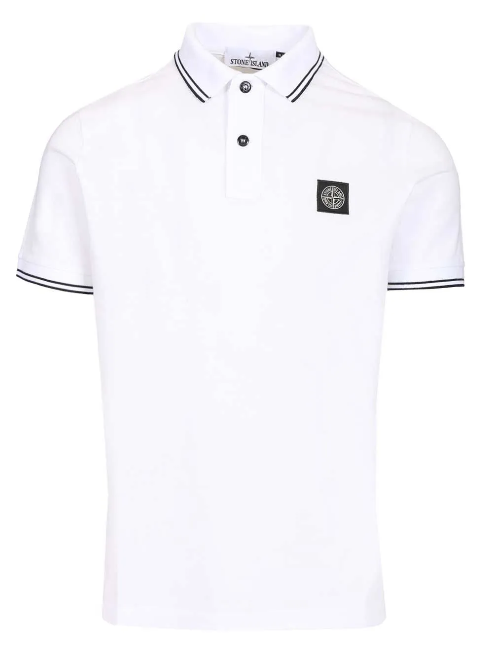 Organic Cotton Polo Shirt White sold by Wanan Luxury