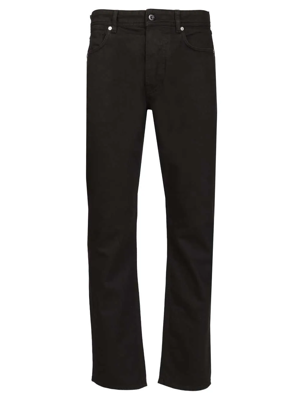 Trousers Light Bull Denim-Tc, Garment Dyed Black Jeans Black sold by Wanan Luxury