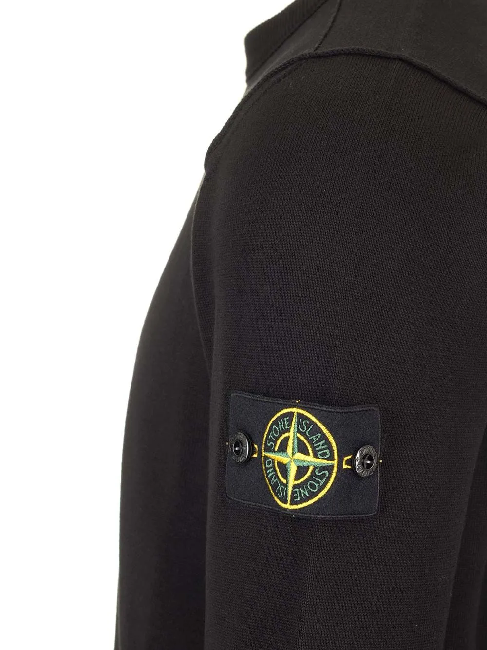 Sweater In Organic Cotton Knitwear Black sold by Wanan Luxury product image thumbnail 4