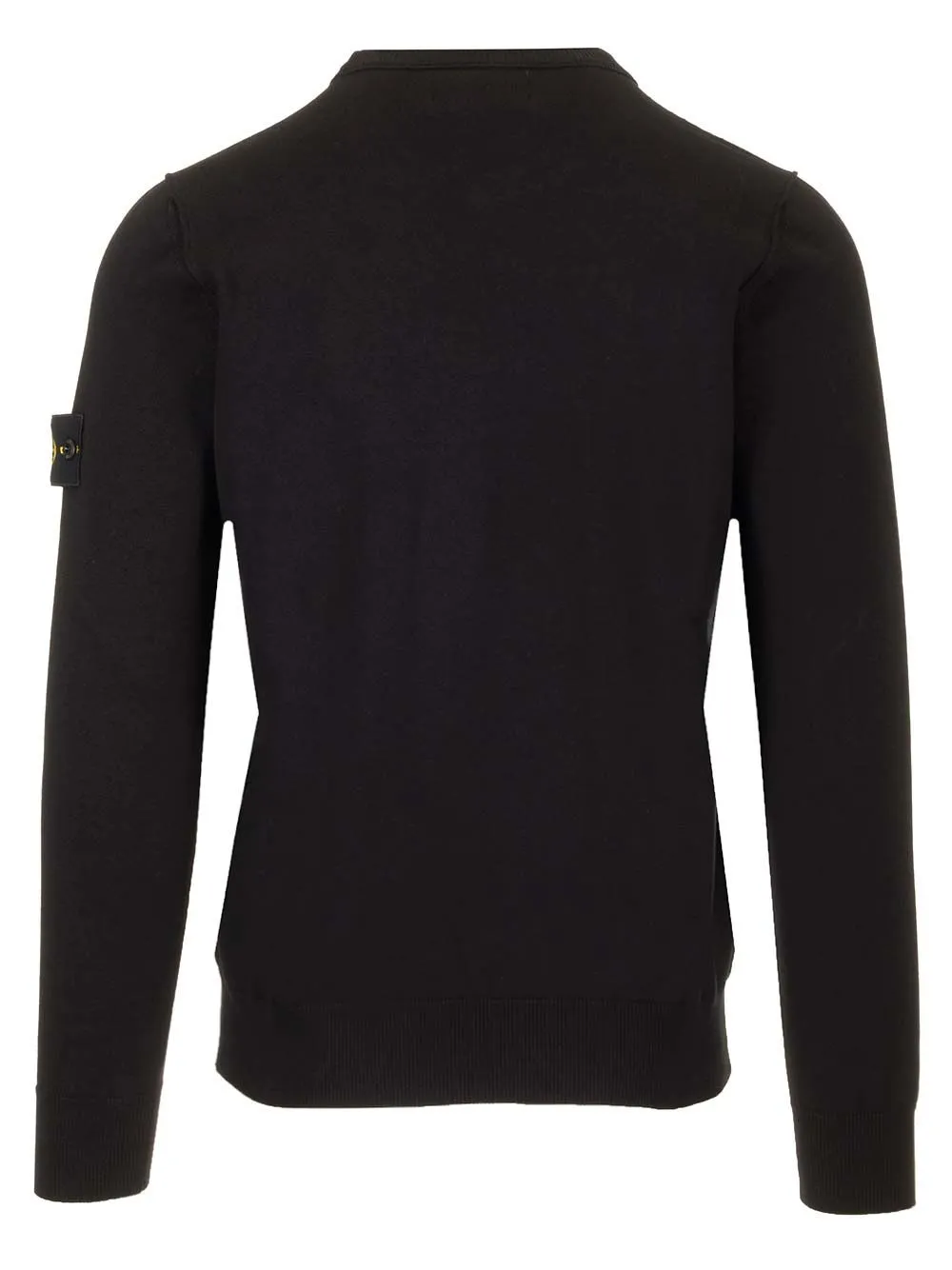 Sweater In Organic Cotton Knitwear Black sold by Wanan Luxury product image thumbnail 2