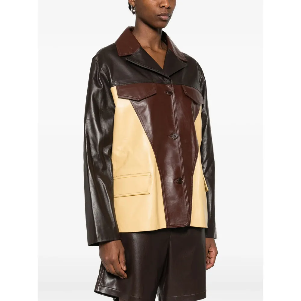 Outerwears Brown, Yellow sold by Wanan Luxury product image thumbnail 5