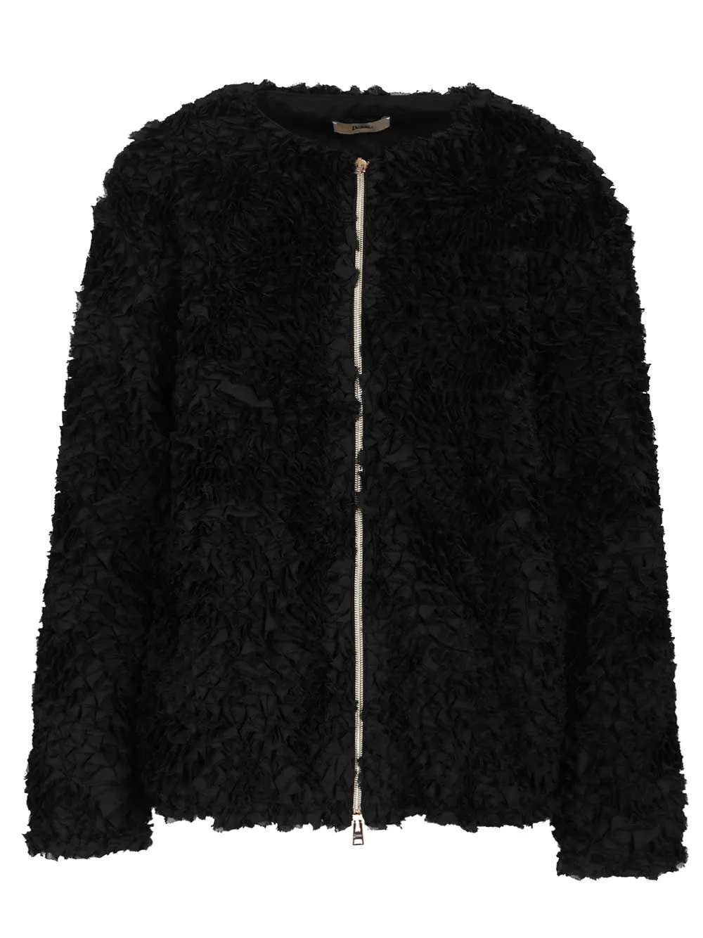 Georgette Jacket Jackets Black sold by Wanan Luxury