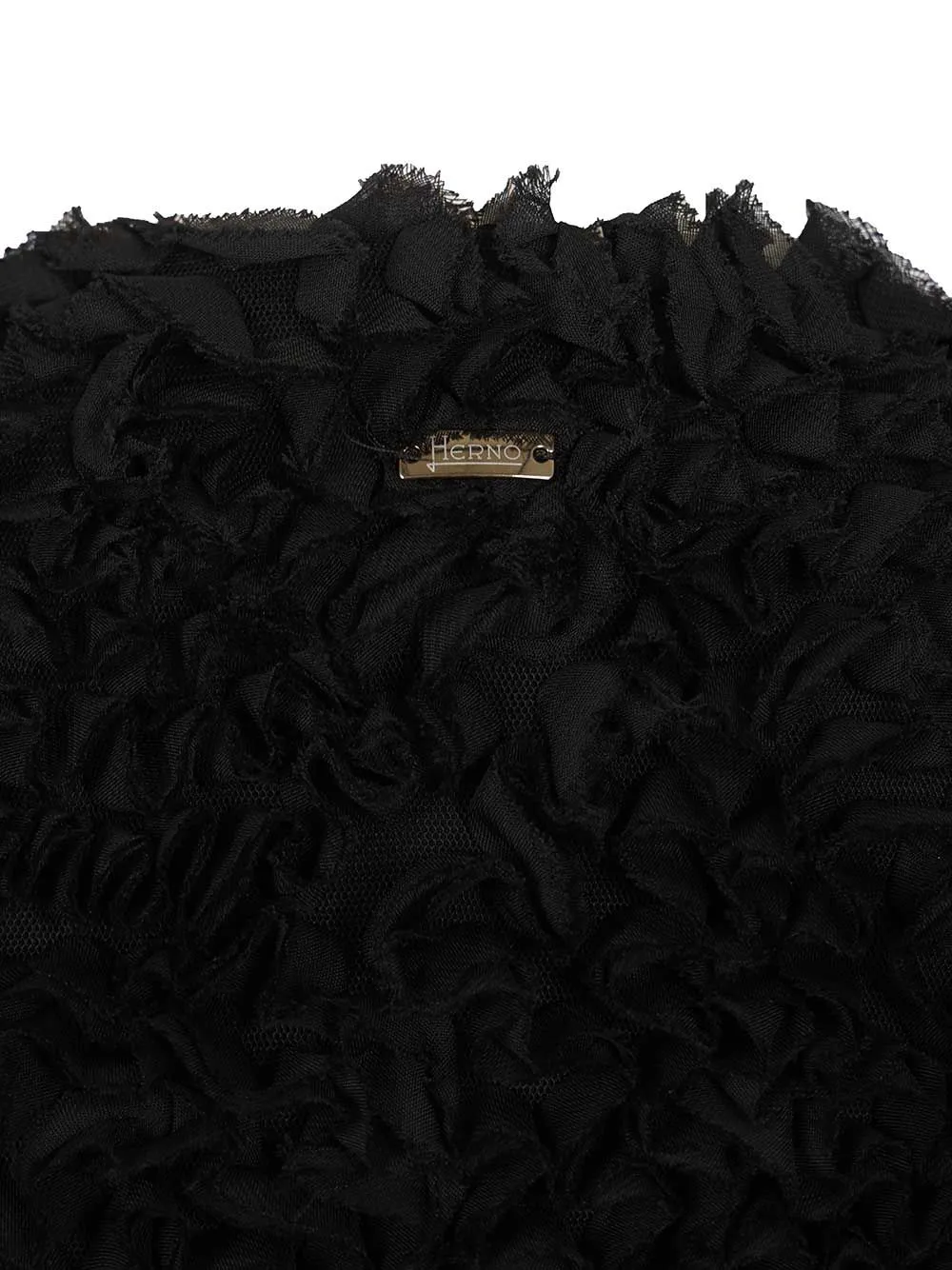 Georgette Jacket Jackets Black sold by Wanan Luxury product image thumbnail 5