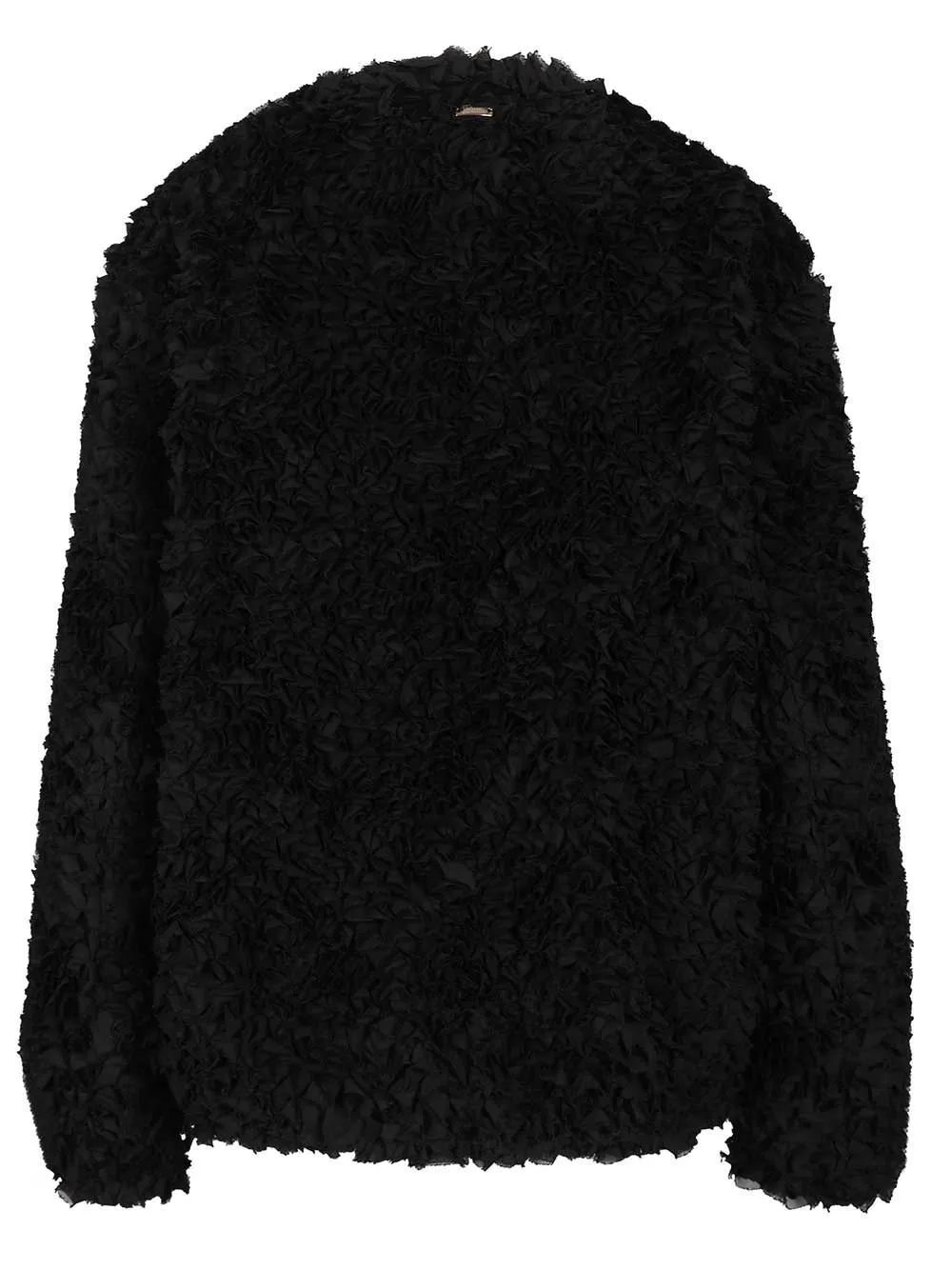 Georgette Jacket Jackets Black sold by Wanan Luxury product image thumbnail 2