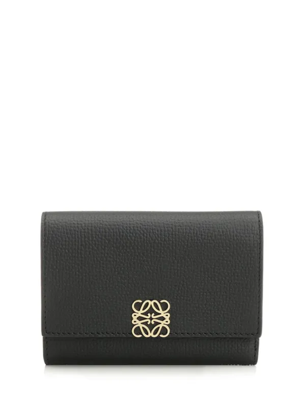 Small Anagram Vertical Wallet Wallets Black sold by Wanan Luxury