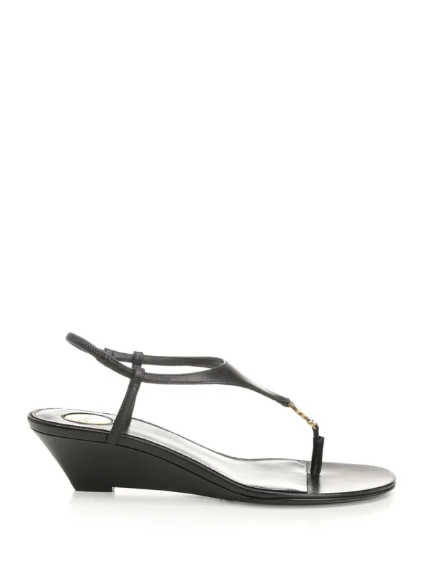 Cassandre Sandals Black sold by Wanan Luxury