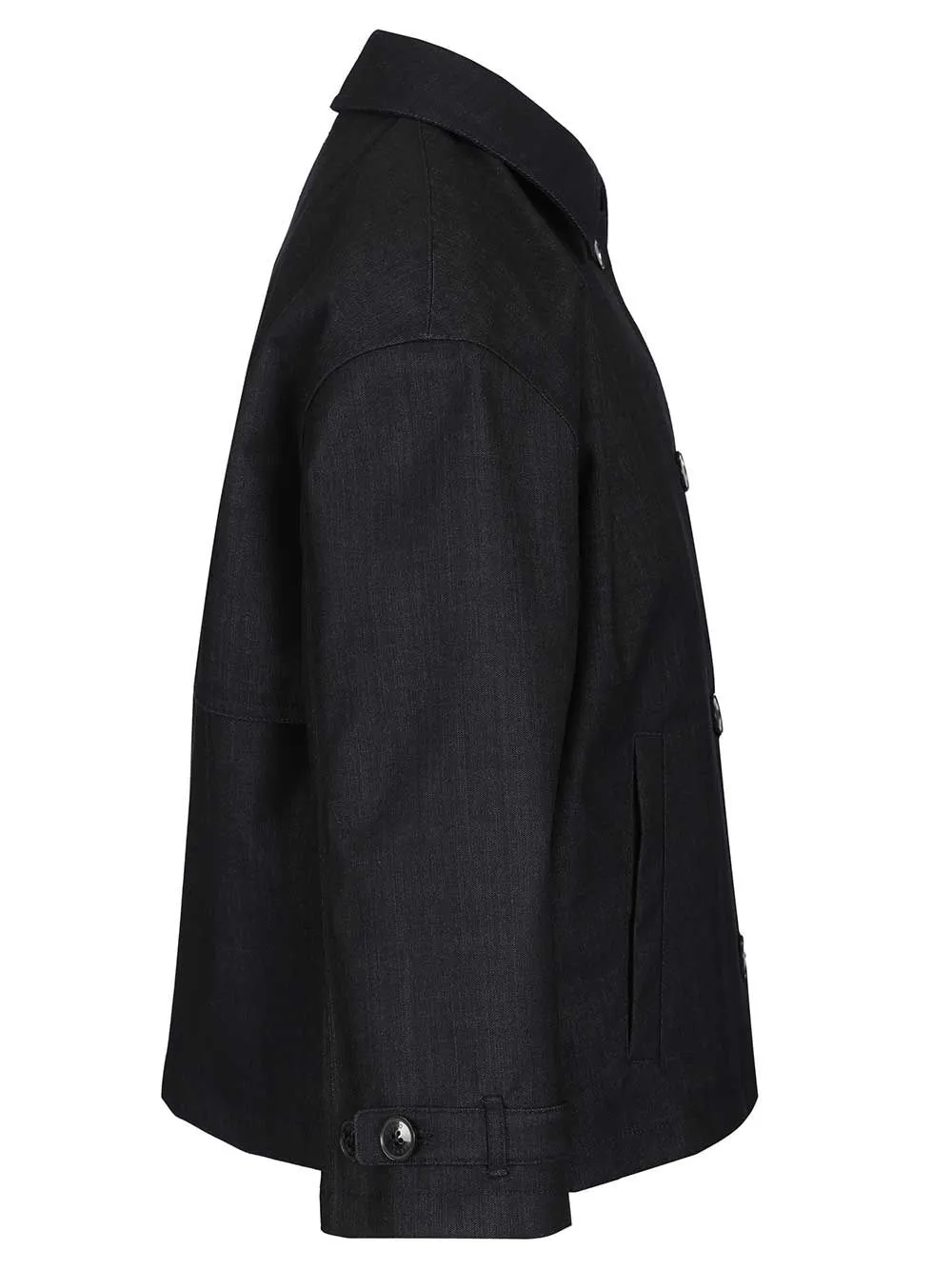 Short Jkt Cotton Jackets Blue sold by Wanan Luxury product image thumbnail 3