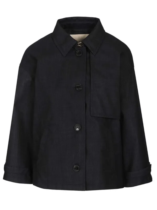 Short Jkt Cotton Jackets Blue sold by Wanan Luxury