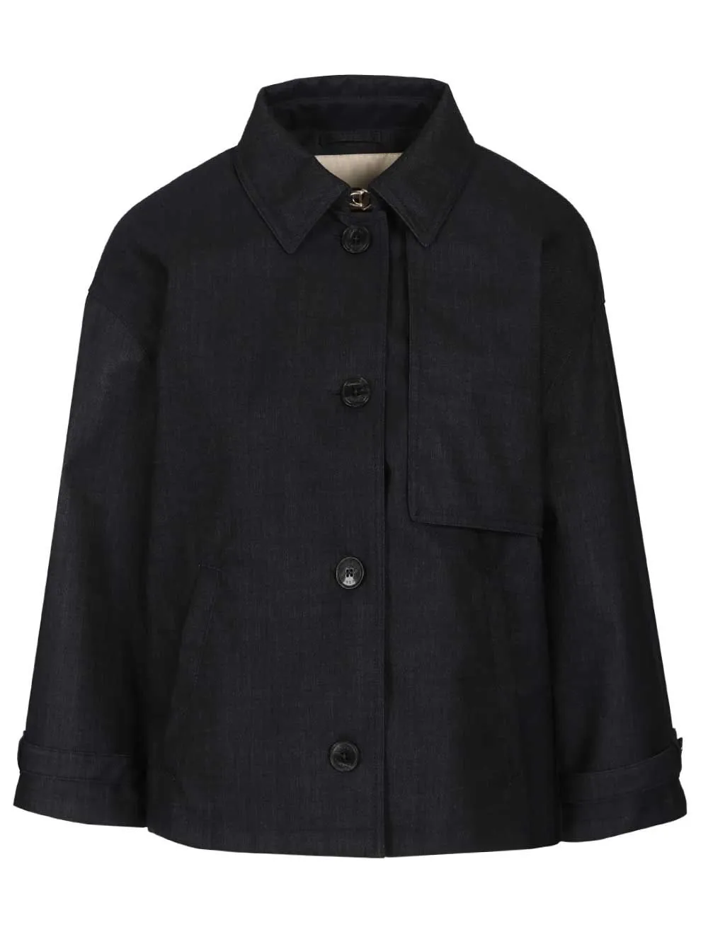 Short Jkt Cotton Jackets Blue sold by Wanan Luxury