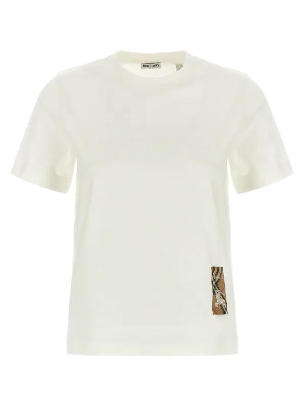 Check T-Shirt White sold by Wanan Luxury