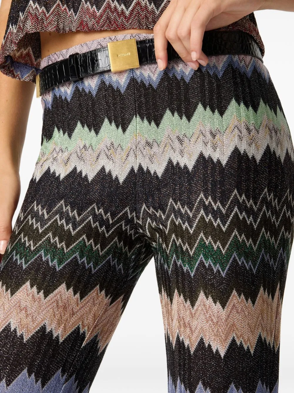 Zig Zag Trousers sold by Wanan Luxury product image thumbnail 4