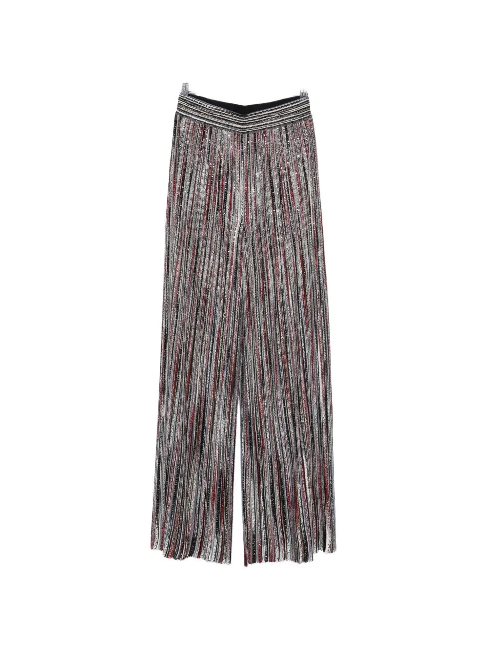 Striped Wide-Leg Trousers sold by Wanan Luxury